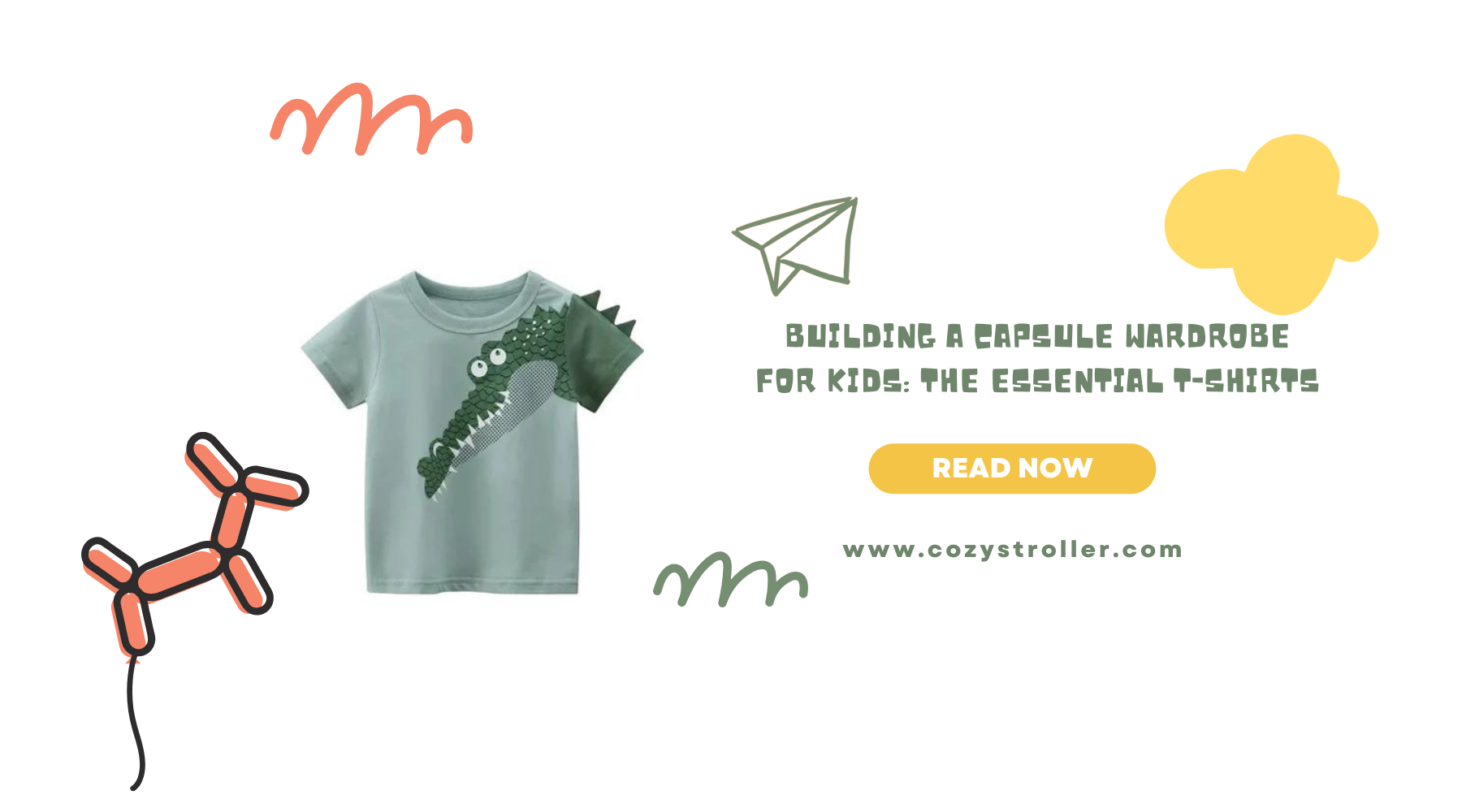 Building a Capsule Wardrobe for Kids: The Essential T-Shirts
