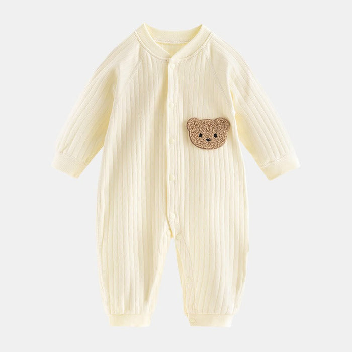 Baby Bear Patch Comfy Romper