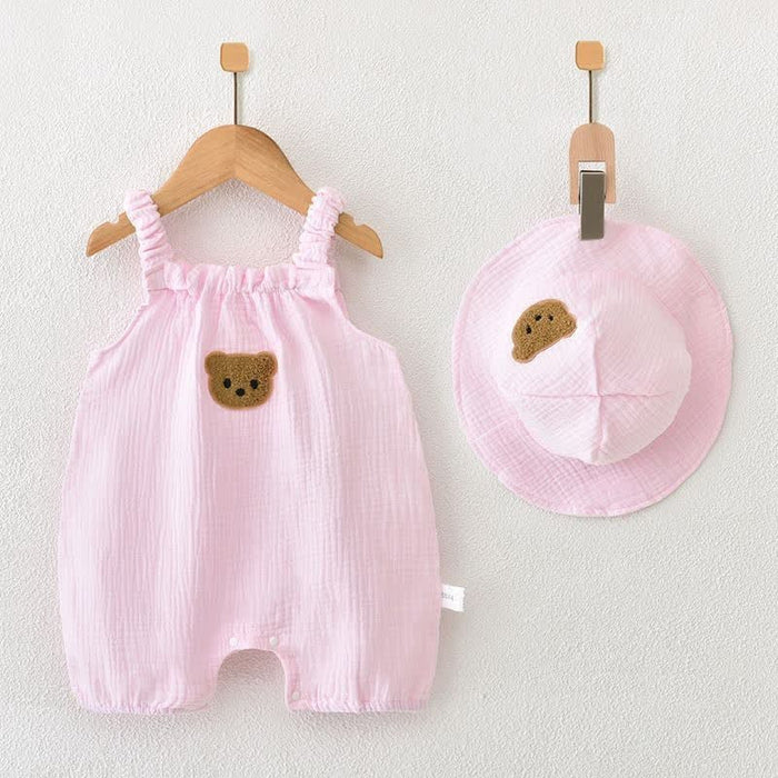 Baby Overalls With Hat
