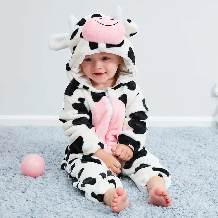 Whimsical Dalmatian Toddler Onesie