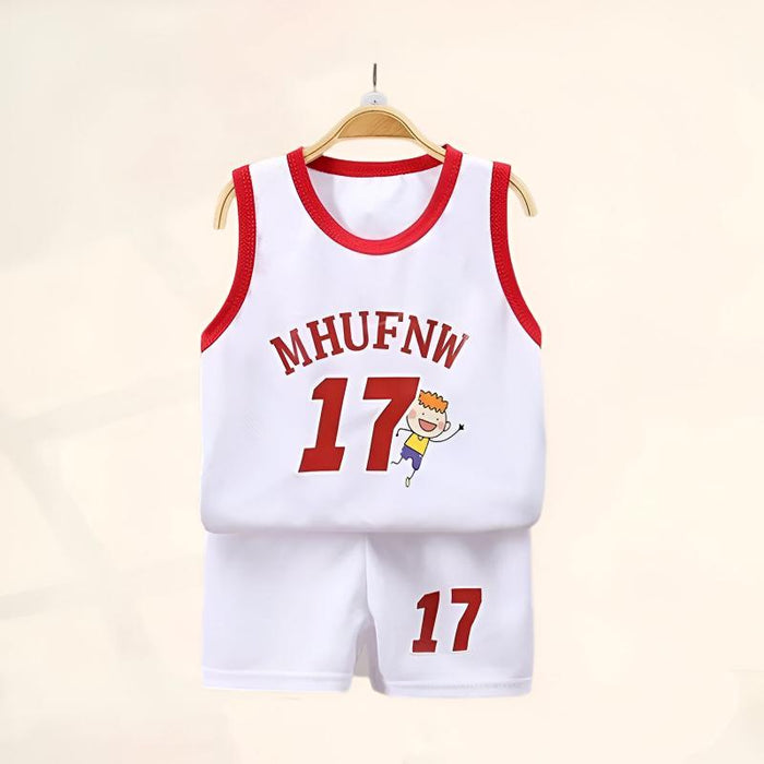 Basketball Jersey And Shorts Set