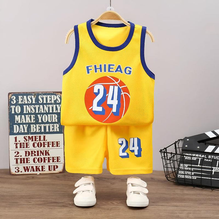 Basketball Jersey And Shorts Set