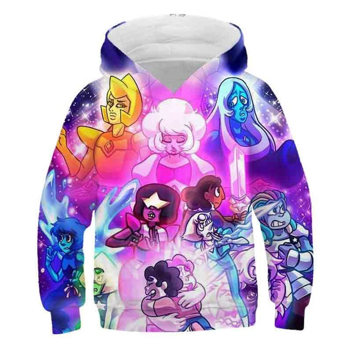 Cartoon Printed Casual Hoodie