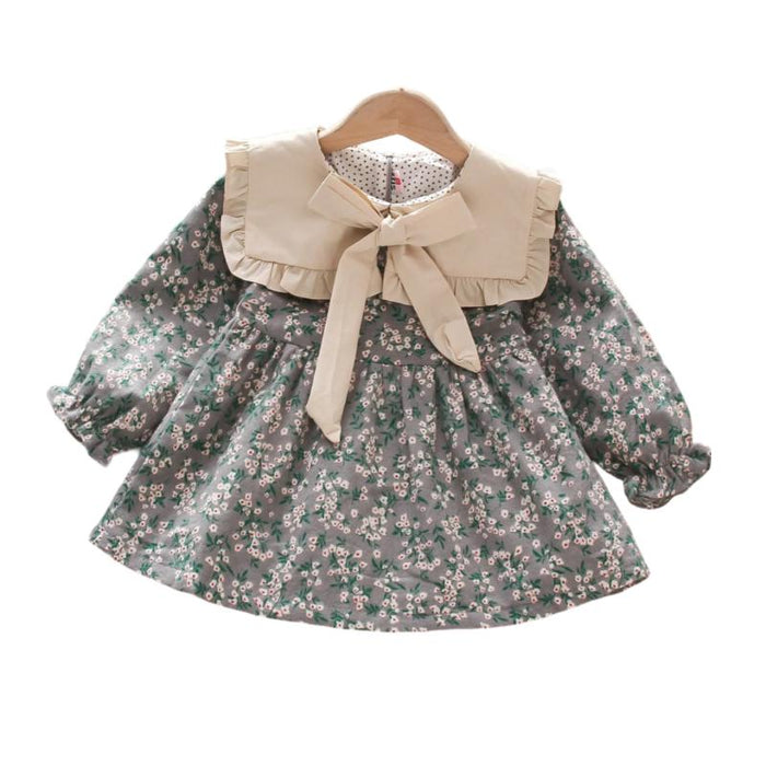 Countryside Floral Bow Dress