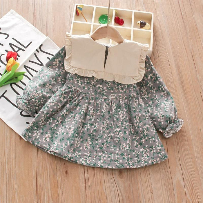 Countryside Floral Bow Dress