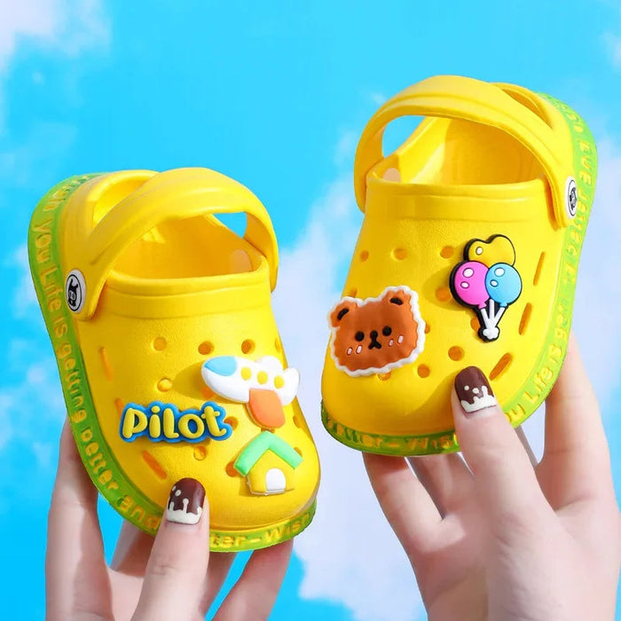 DIY Cartoony Designed Clogs