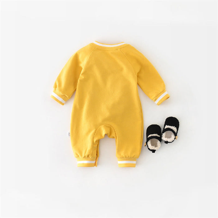 Duck Baby Sweatshirt Romper