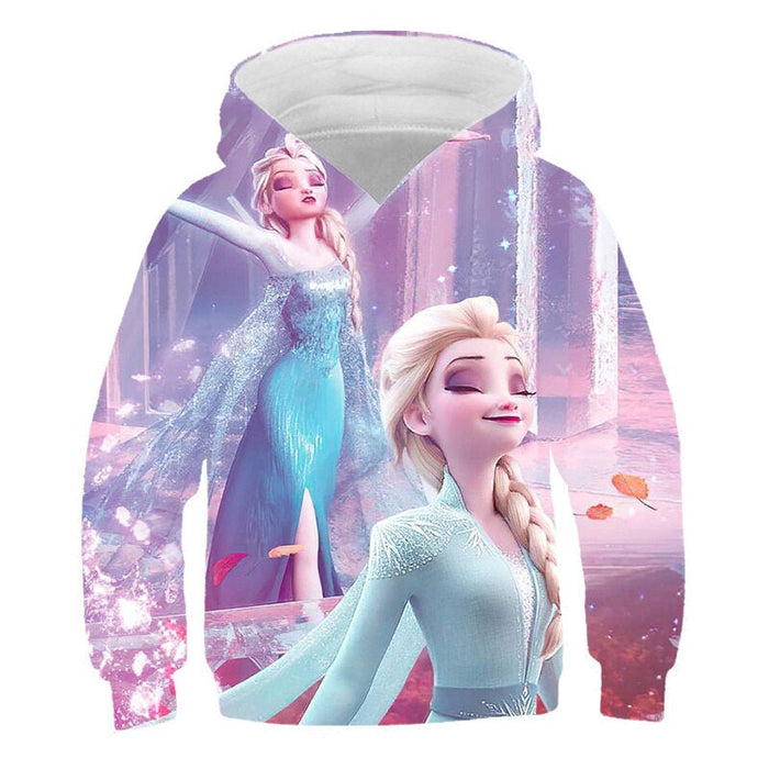 Frozen Anna And Elsa Autumn Hoodie