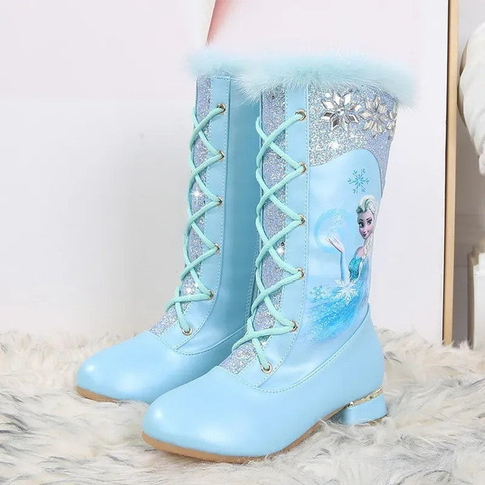 Elsa Printed Long Boots