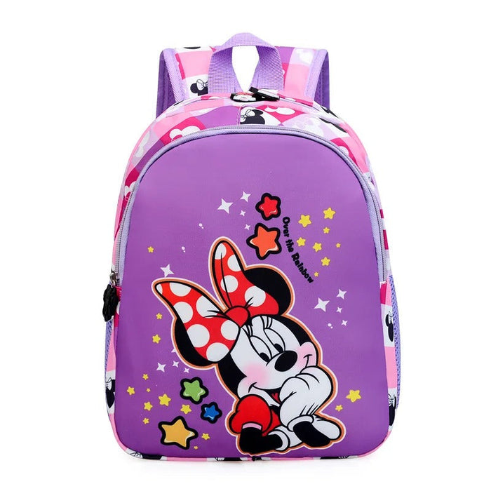 Mickey And Minnie Printed Backpack