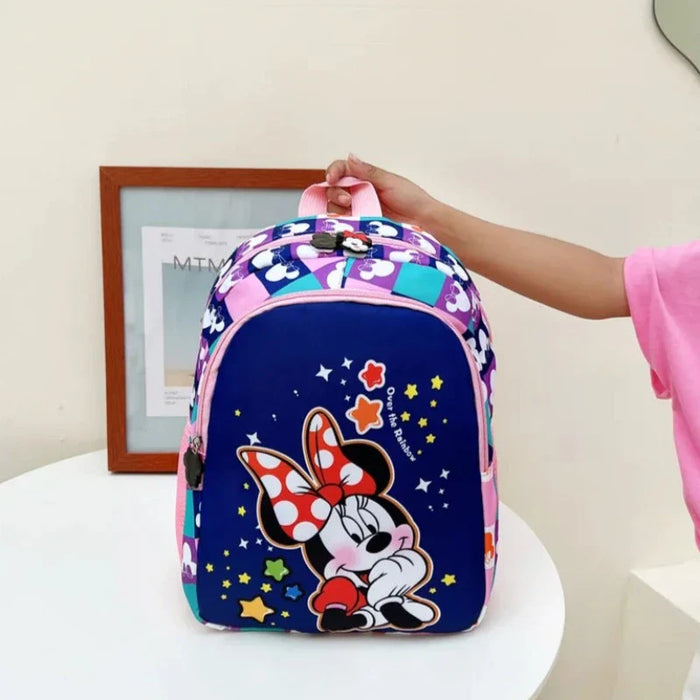 Mickey And Minnie Printed Backpack