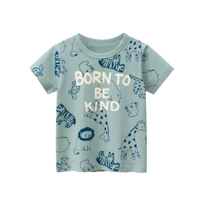 Printed Short Sleeve T Shirt