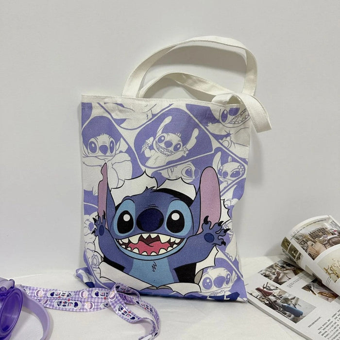 Stitch Cartoon Canvas Bag