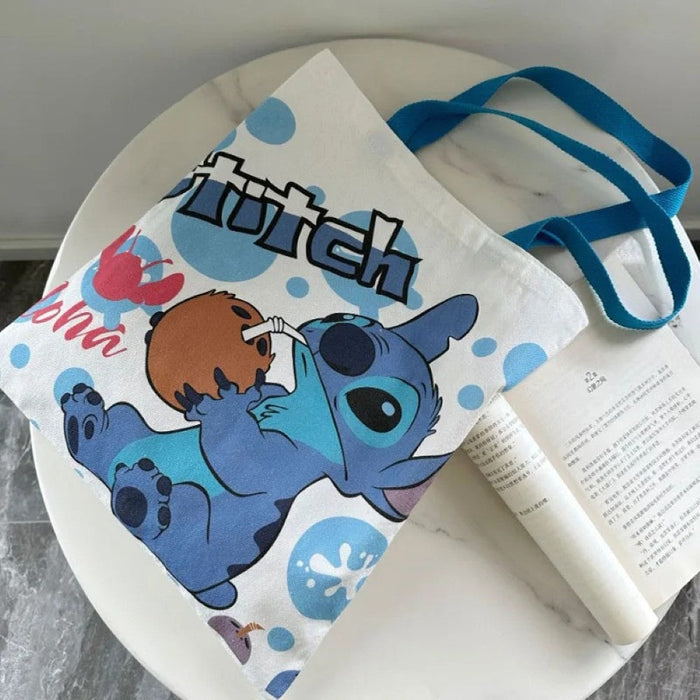 Stitch Cartoon Canvas Bag