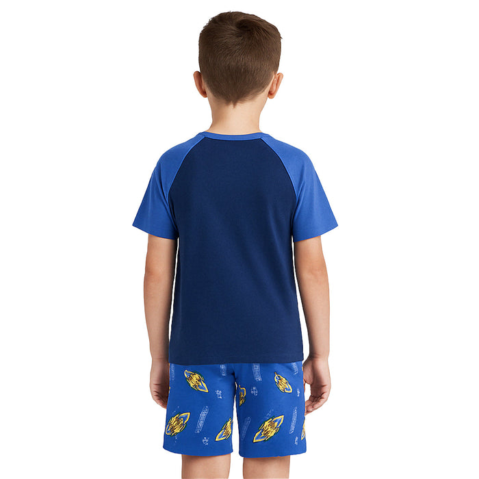 2 Piece Short Sleeve And Lightweight Graphic Tee And Shorts Set