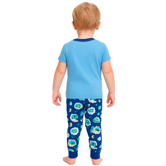 Egg Hunting Graphic Pajama Set With Snug Fit