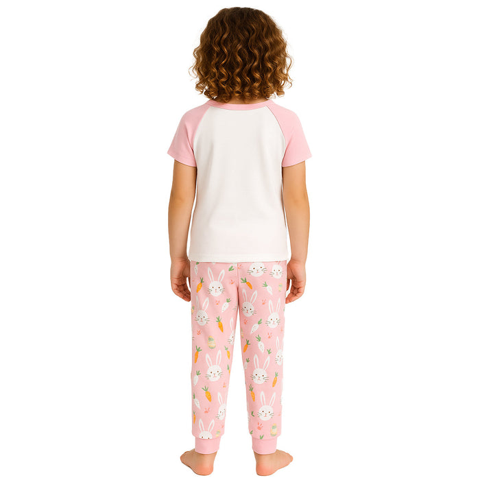 Easter Bunny Snug Fit Pajama Matching Sleepwear Set