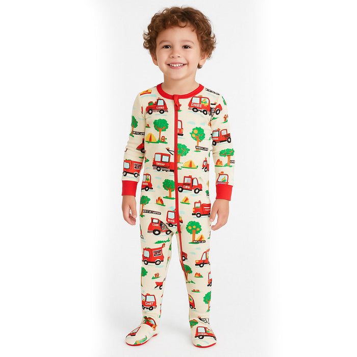 Egg Hunting Graphic Pajama Set With Snug Fit