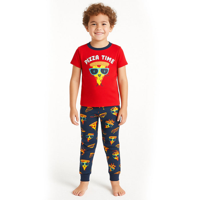 Egg Hunting Graphic Pajama Set With Snug Fit