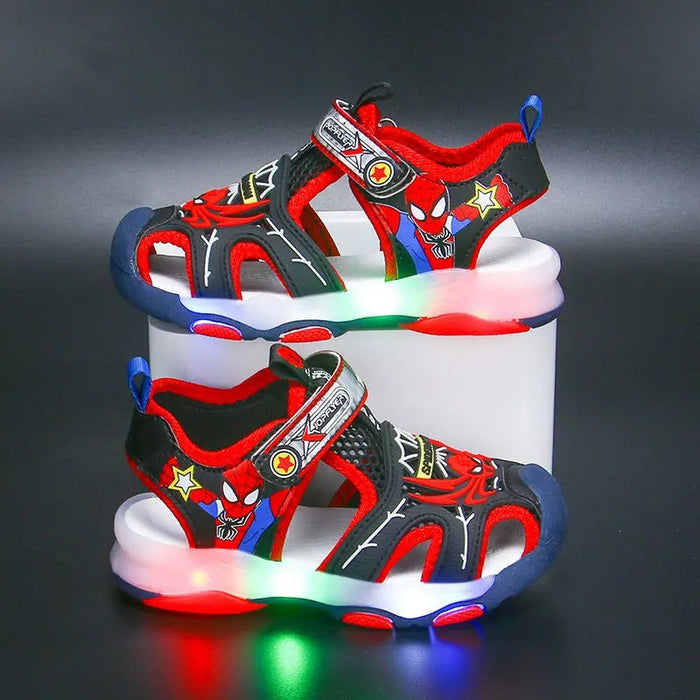 Spiderman LED Light Casual Sandal