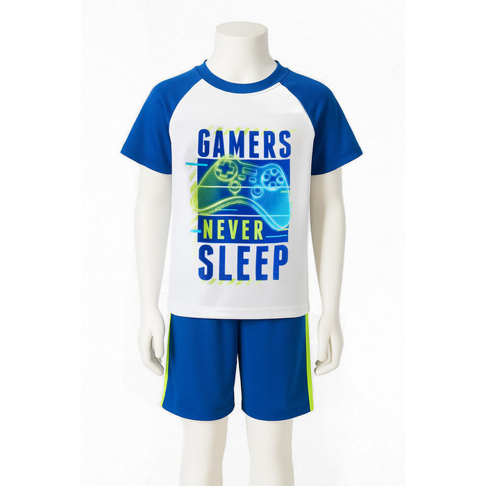 Baseball Graphic Pajama Set For Everyday Wear