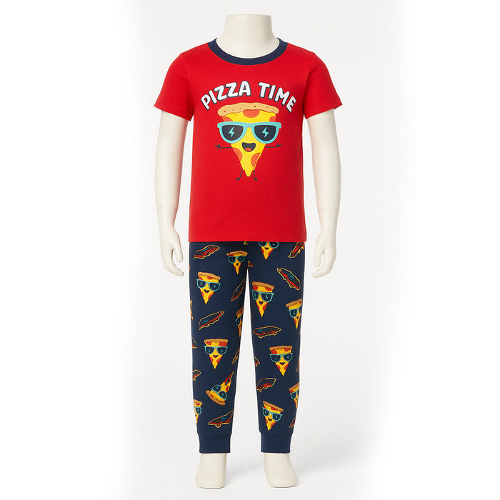 Egg Hunting Graphic Pajama Set With Snug Fit