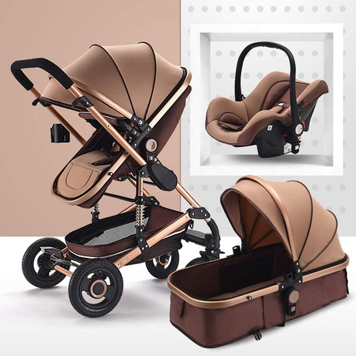 3-in-1 Comfy Baby Stroller & Travel System