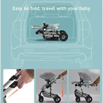 3-in-1 Comfy Baby Stroller & Travel System